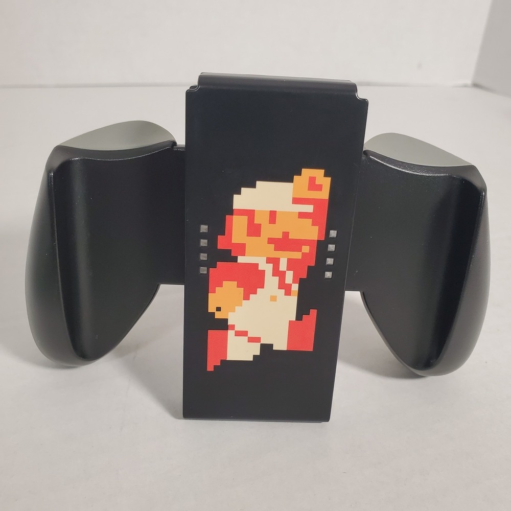 PowerA Nintendo Switch Joy-Con‎ Comfort Grip Super Mario Pixel Fire Mario 2017 - Picture 6 of 14